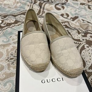 GUCCI espadrilles. Size 7/37